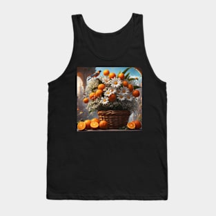 Basket of Beautiful Oranges Tank Top